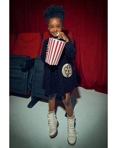 Детское платье, темно-синий Mayoral