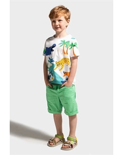 Хлопковая футболка, белый Coccodrillo