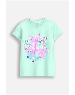 Детская футболка, зеленый Coccodrillo