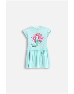 Платье, бирюзовый Coccodrillo