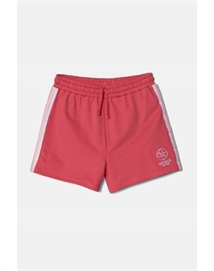 Хлопковые детские шорты, розовый Guess