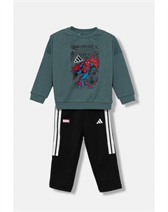 Детский спортивный костюм Marvel, бирюзовый Adidas