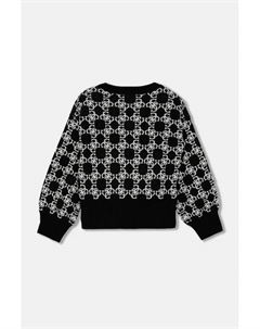 Детский свитер с добавлением шерсти, черный Guess