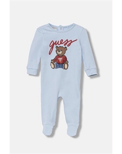Хлопковые пижамы для младенцев, синий Guess