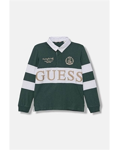 Детская хлопковая водолазка, коричневый Guess