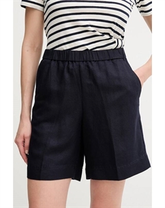 Льняные шорты, темно-синий Gant
