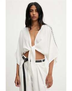 Хлопковая рубашка, белый Answear lab