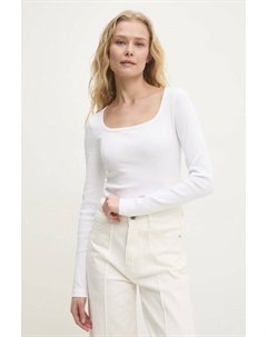 Лонгслив, белый Answear lab
