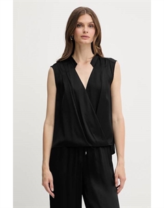 Шелковая блузка, черный Boss