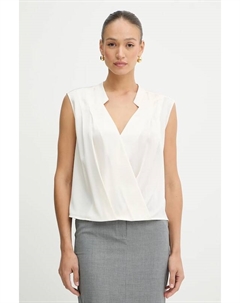 Шелковая блузка, бежевый Boss