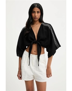 Хлопковая рубашка, черный Answear lab