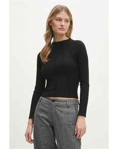 Лонгслив, черный Answear lab