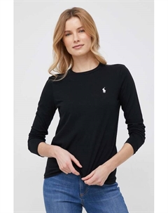 Хлопковая водолазка, черный Polo ralph lauren
