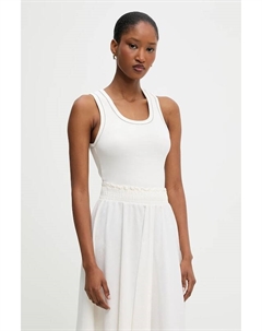 Хлопковая майка, белый Answear lab