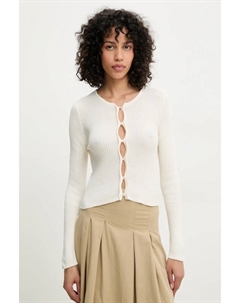 Хлопковый кардиган, бежевый Answear lab