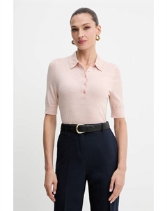 Шерстяной поло, оранжевый Boss