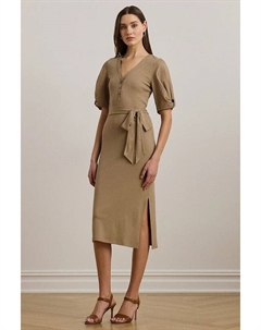 Платье, коричневый Lauren ralph lauren