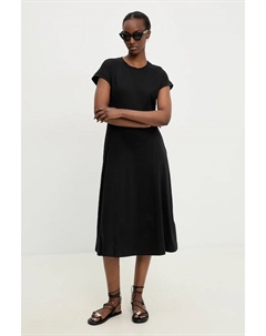 Хлопковое платье, черный Answear lab