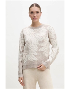 Свитер с шерстью, бежевый Answear lab