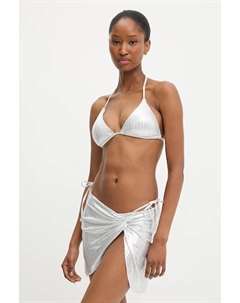 Купальник с юбкой, серебряный Answear lab