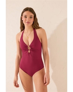 Цельный купальник, бордовый Women'secret