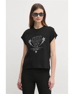 Футболка, черный Guess