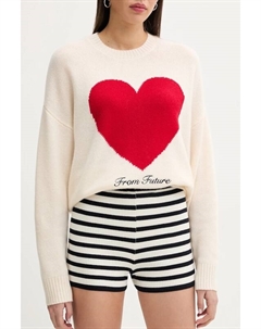 Шерстяные шорты, темно-синий From future