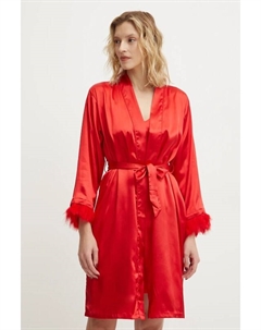 Ночная сорочка и халат, красный Answear lab