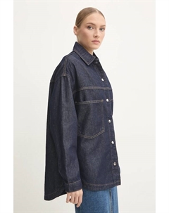 Джинсовая рубашка, темно-синий Answear lab