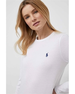 Хлопковая водолазка, белый Polo ralph lauren