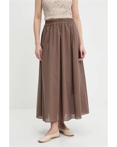 Хлопковая юбка, коричневый Answear lab