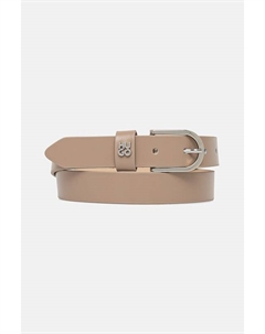 Кожаный ремень, бежевый Hugo
