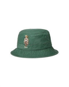 Хлопковая шляпа, зеленый Polo ralph lauren