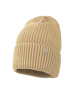 Детская шапка с добавлением шерсти Estrella, коричневый Jamiks