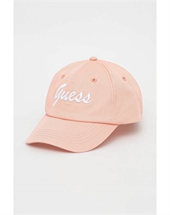 Хлопковая кепка с козырьком, оранжевый Guess