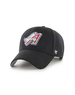 Шерстяная кепка с козырьком MLB Los Angeles Dodgers, черный '47 brand