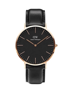 Часы, черный Daniel wellington