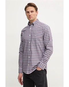 Хлопковая рубашка, бордовый Gant