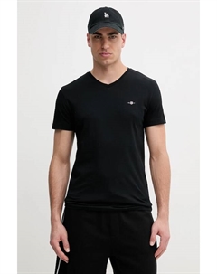 Хлопковая футболка, черный Gant