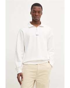 Хлопковая толстовка, белый Hugo