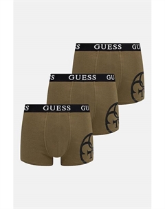 Боксеры 3 шт, зеленый Guess