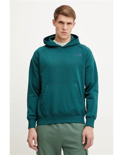 Толстовка реглан Redbox, зеленый The north face