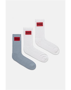 Носки 3 пары, синий Hugo