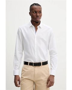 Хлопковая рубашка, белый Hugo