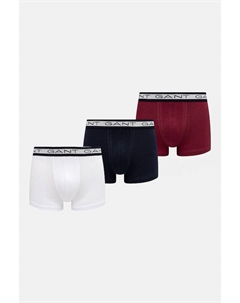 Боксеры 3 шт, бордовый Gant