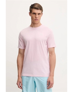 Футболка SPORTSTYLE с принтом на груди слева, розовый Under armour