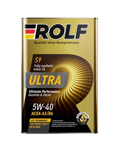 Масло моторное Ultra 5W-40 A3/B4 SP 1л Rolf