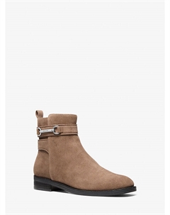 Замшевые ботильоны Carson, серый Michael kors