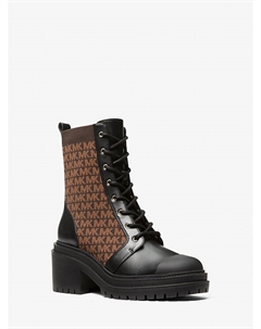 Вязаные сапоги Hanley с логотипом, Brown Multi Michael kors
