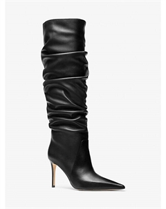 Кожаные сапоги Dawn, черный Michael kors